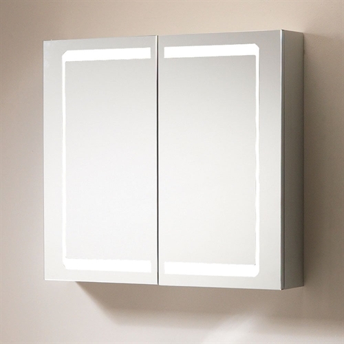 Cumulus 700 x 650 x 140mm Mirrored Cabinet